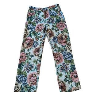Jade Multicolor Floral Skate Fit Pants